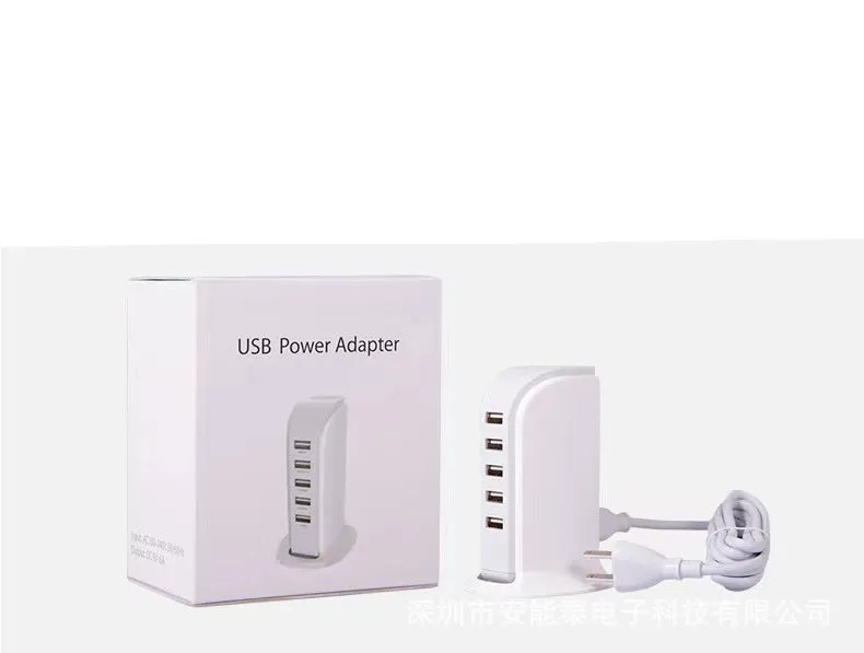 USB multi-port charger 5-port 5V4A 20W