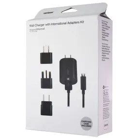 Verizon Wall Charger with International Adapters Kit for Micro-USB Devices