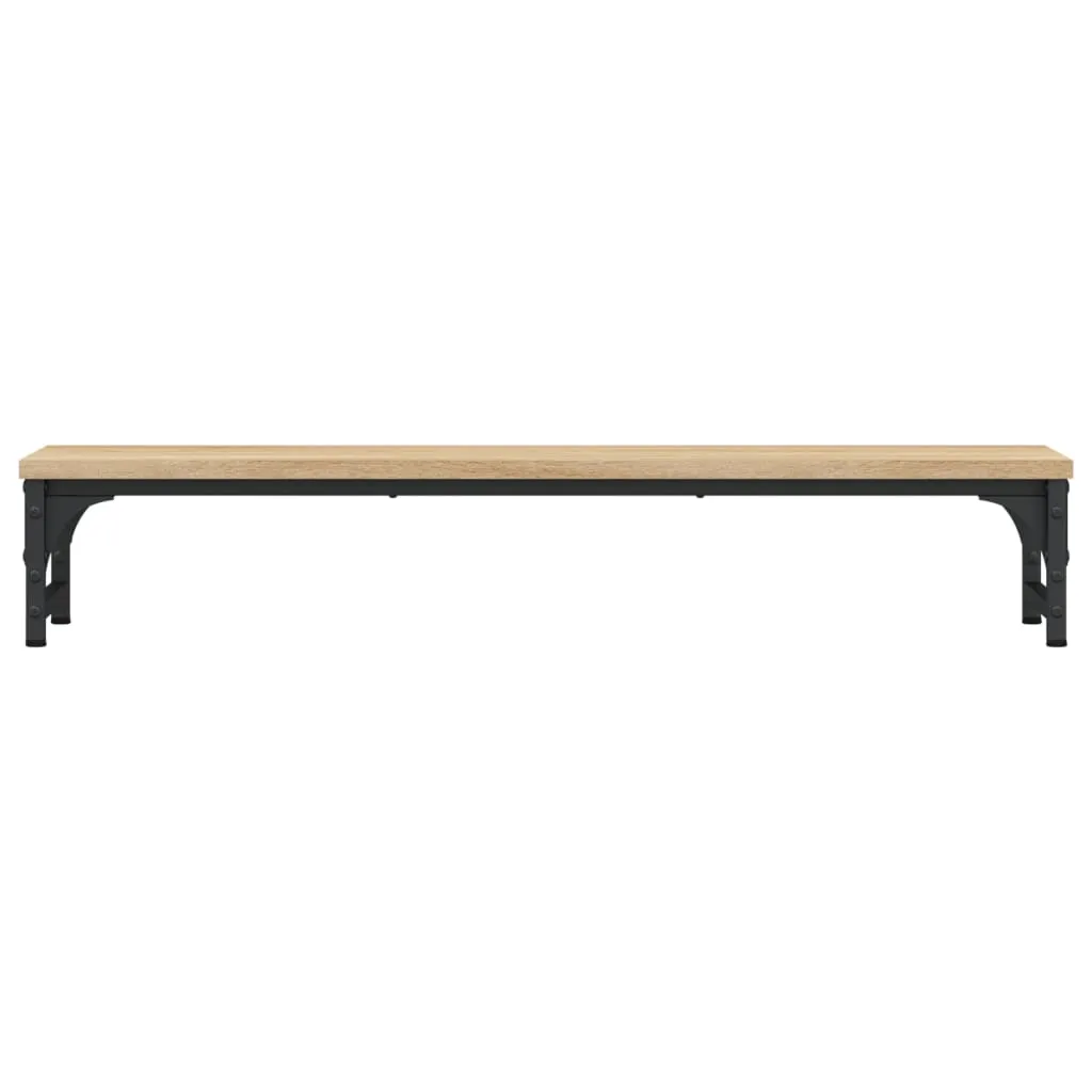 vidaXL Monitor Stand Sonoma Oak 85x23x15.5 cm Engineered Wood