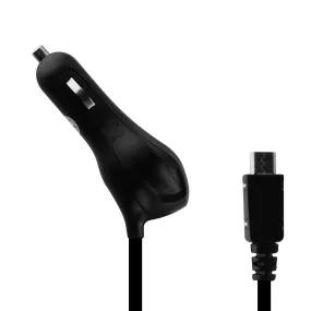 Z Wireless Universal Micro USB Car Charger for Micro USB Enabled Devices - Black