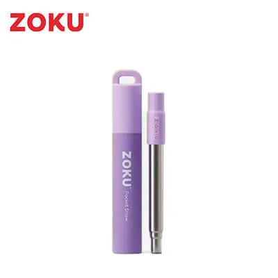 Zoku Two Tone Pocket Straw