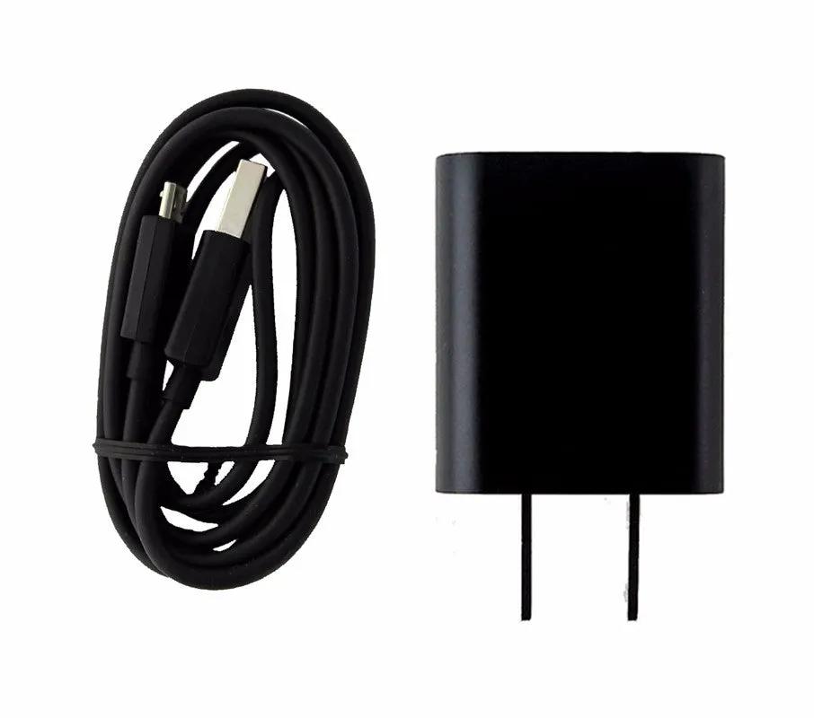 ZTE (STC-A51A-Z) Travel Charger & Cable for Micro USB Devices - Black